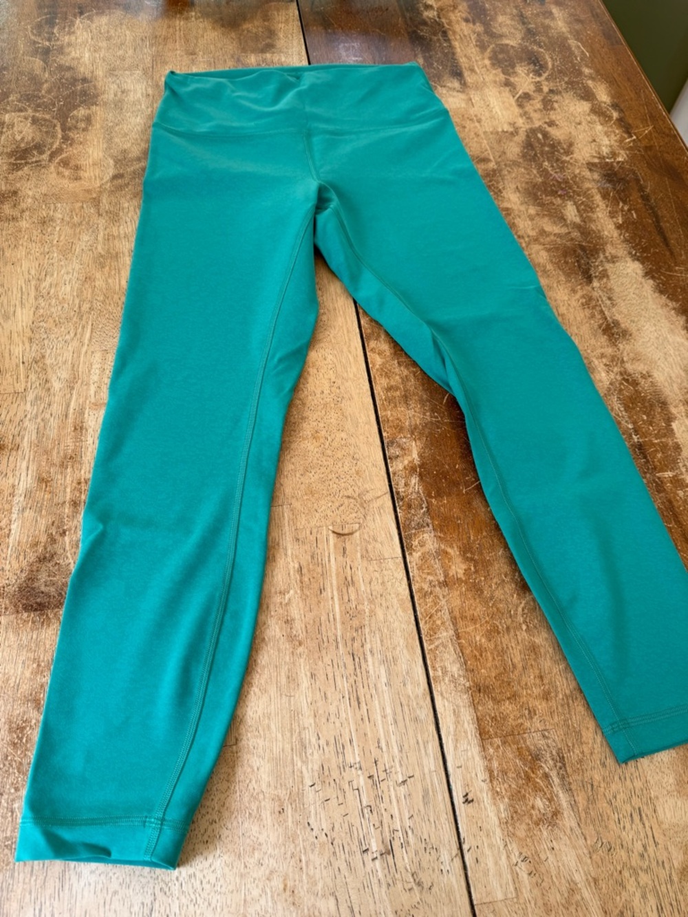 lululemon athletica Teal Green High-Rise Leggings